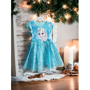 Сукня для дівчинки блакитна 10243