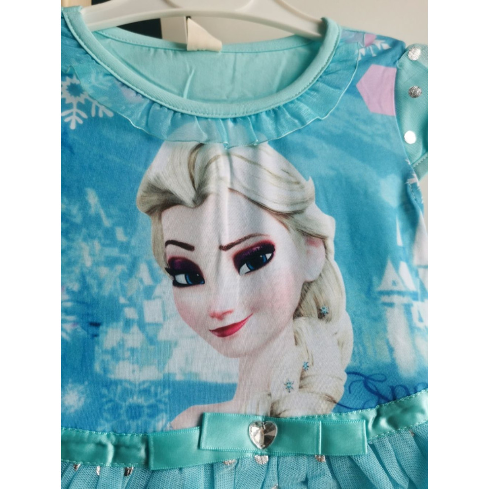 Сукня для дівчинки блакитна 10243