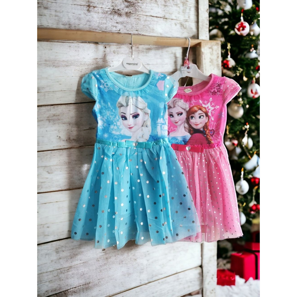 Сукня для дівчинки блакитна 10243