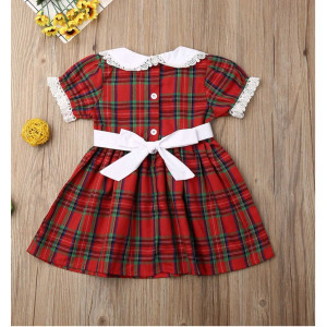 Сукня для дівчинки червона 2147