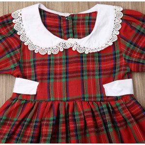 Сукня для дівчинки червона 2147