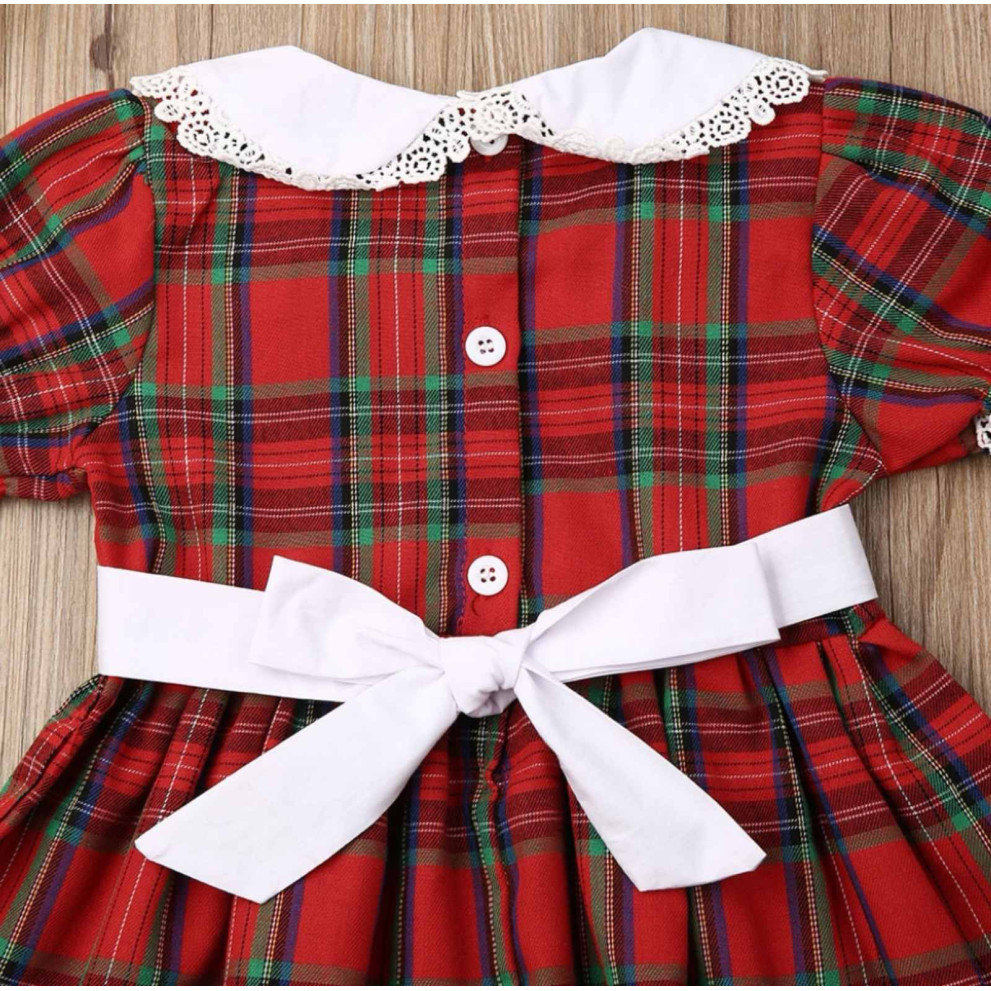 Сукня для дівчинки червона 2147