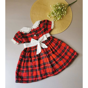 Сукня для дівчинки червона 2147