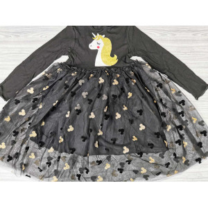Сукня для дівчинки чорна 4928