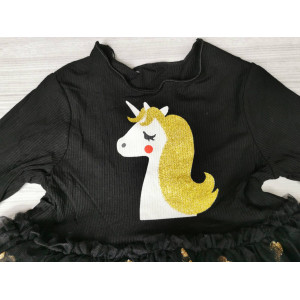 Сукня для дівчинки чорна 4928