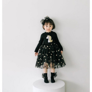 Сукня для дівчинки чорна 4928