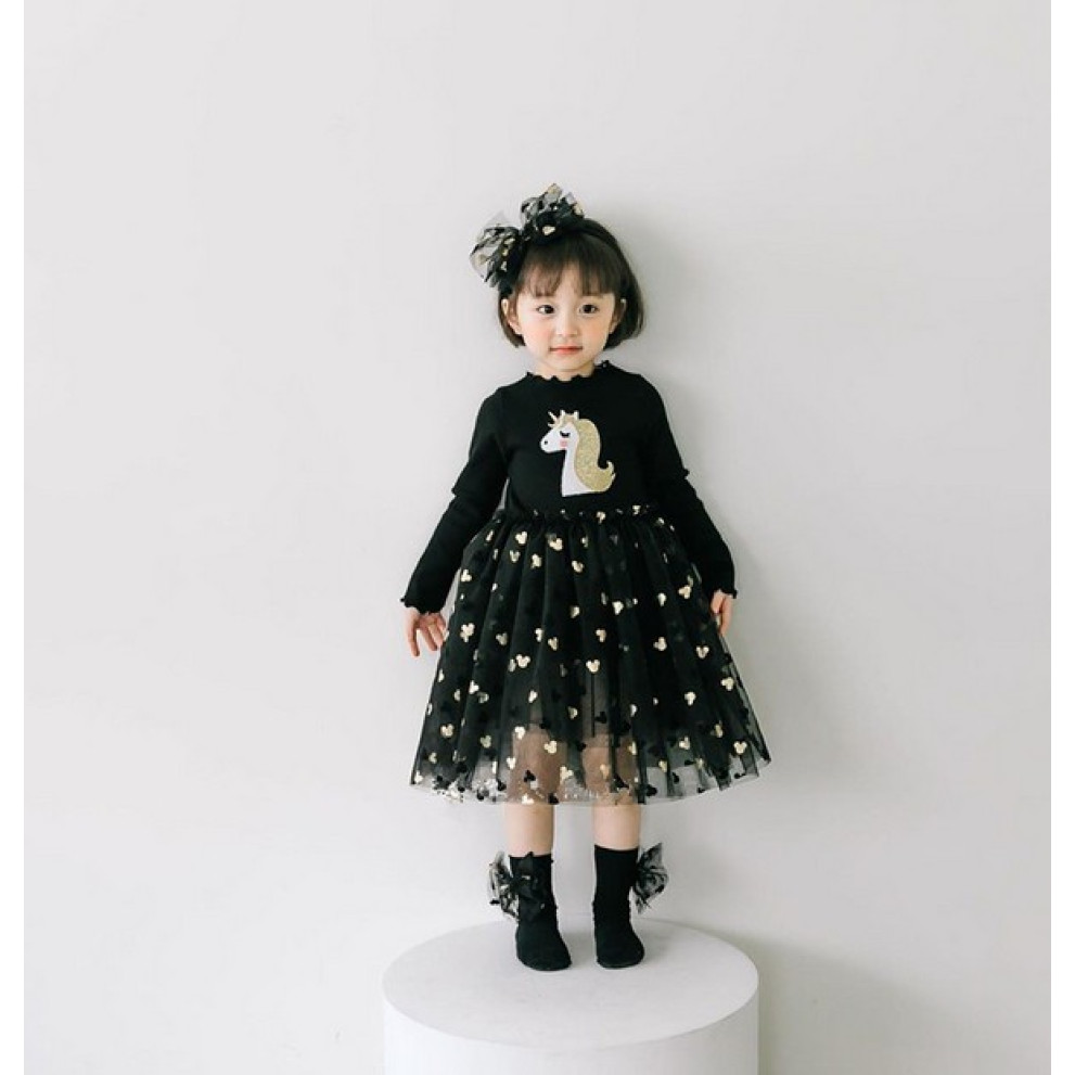 Сукня для дівчинки чорна 4928