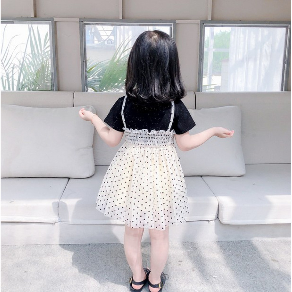 Сукня для дівчинки чорний верх 1287