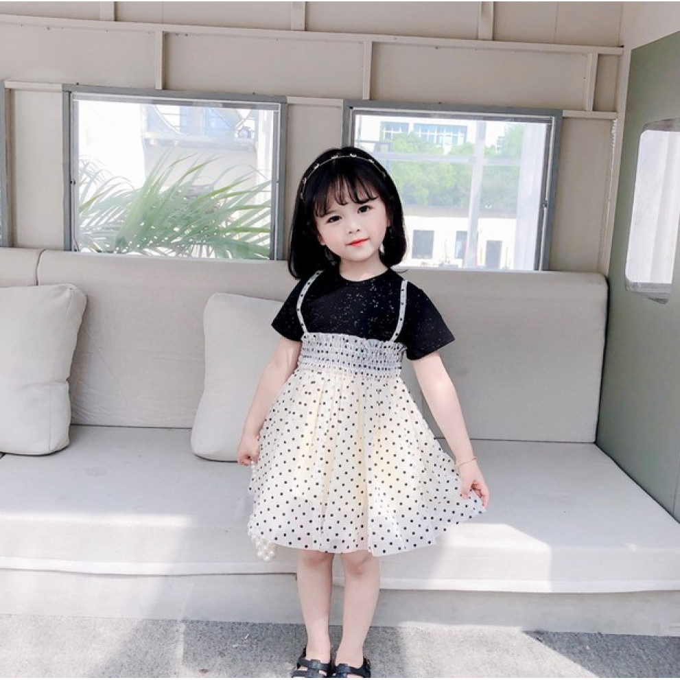 Сукня для дівчинки чорний верх 1287