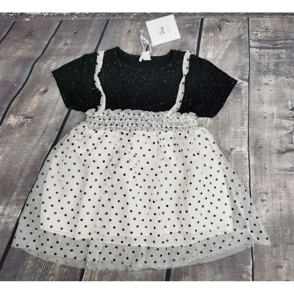 Сукня для дівчинки чорний верх 1287