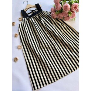 Сукня для дівчинки на літо в полоску 10450