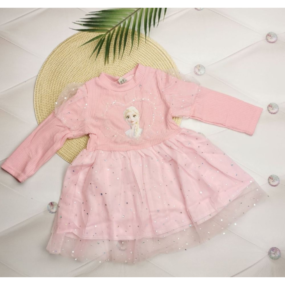 Сукня для дівчинки рожева 1935