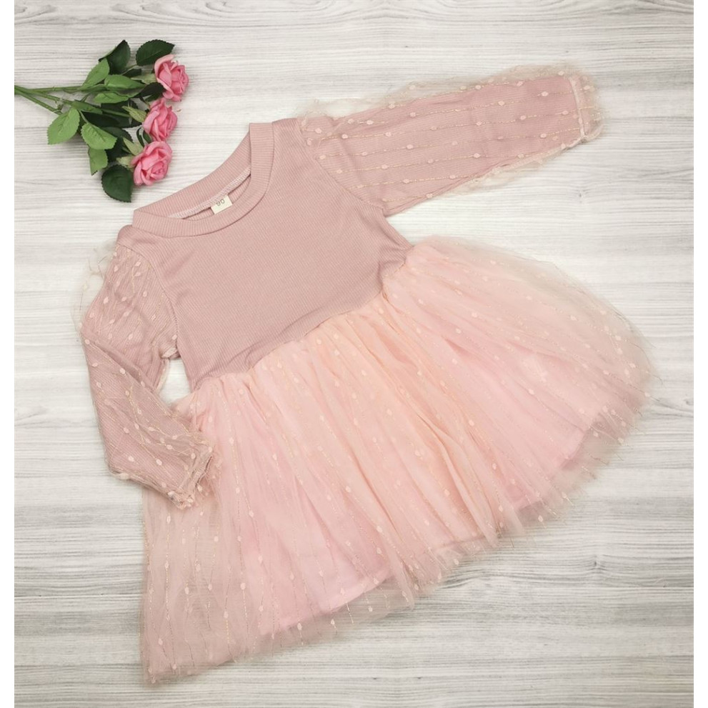 Сукня для дівчинки рожева 4735