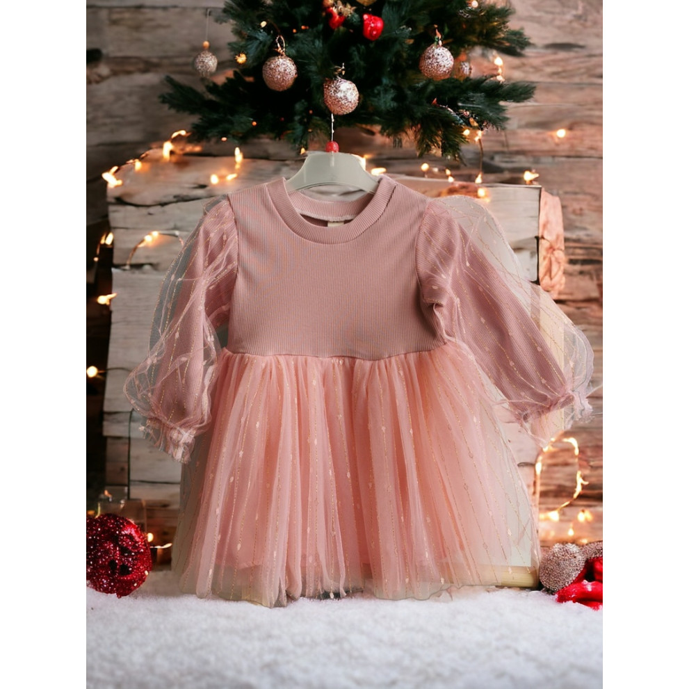 Сукня для дівчинки рожева 4735