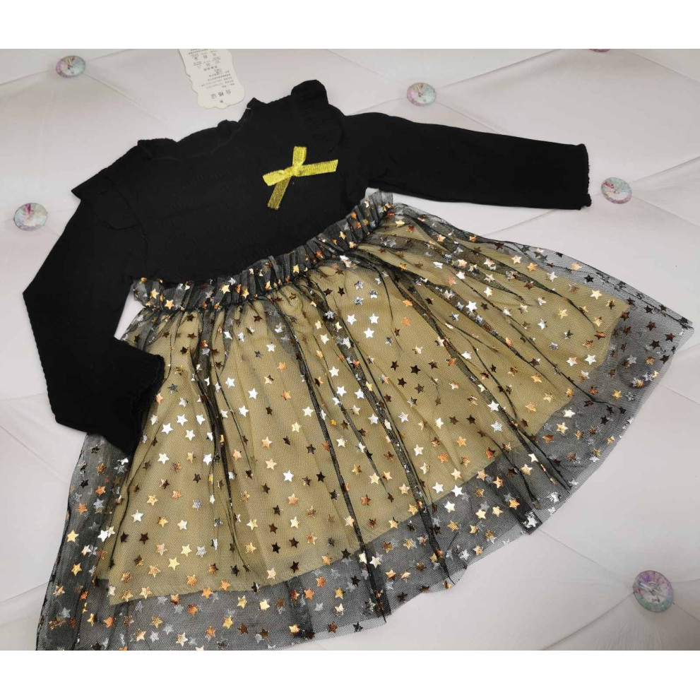Сукня для дівчинки Stars чорна 1914