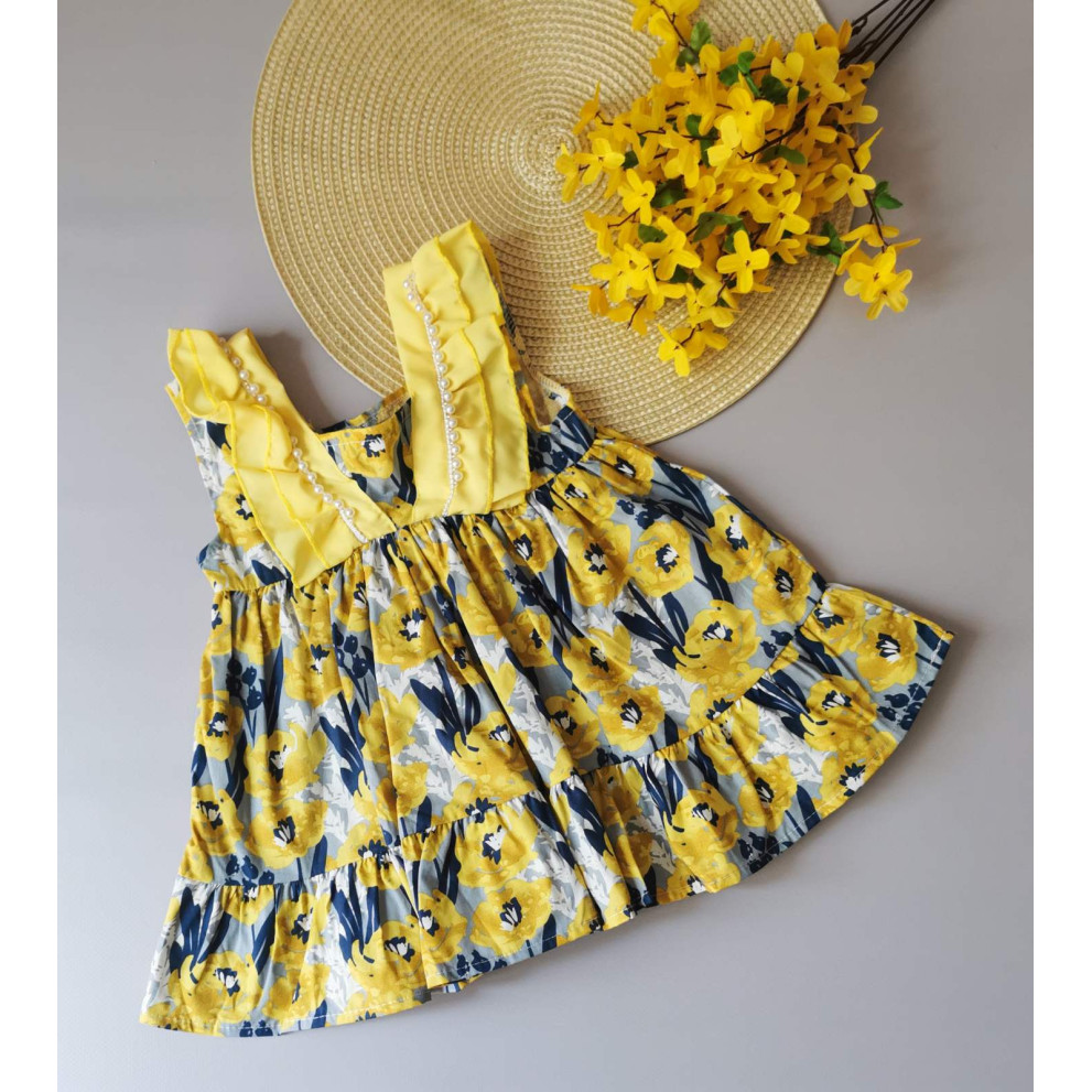 Сукня для дівчинки з намистинками 2157