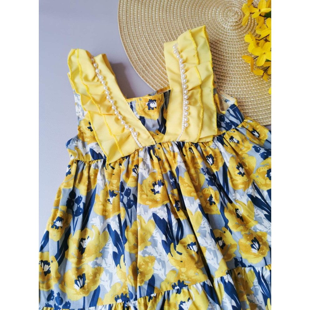 Сукня для дівчинки з намистинками 2157