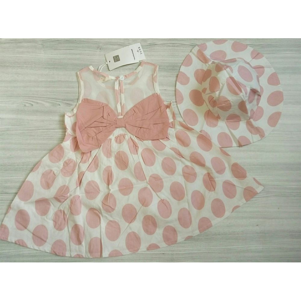 Сукня горох рожева 3242