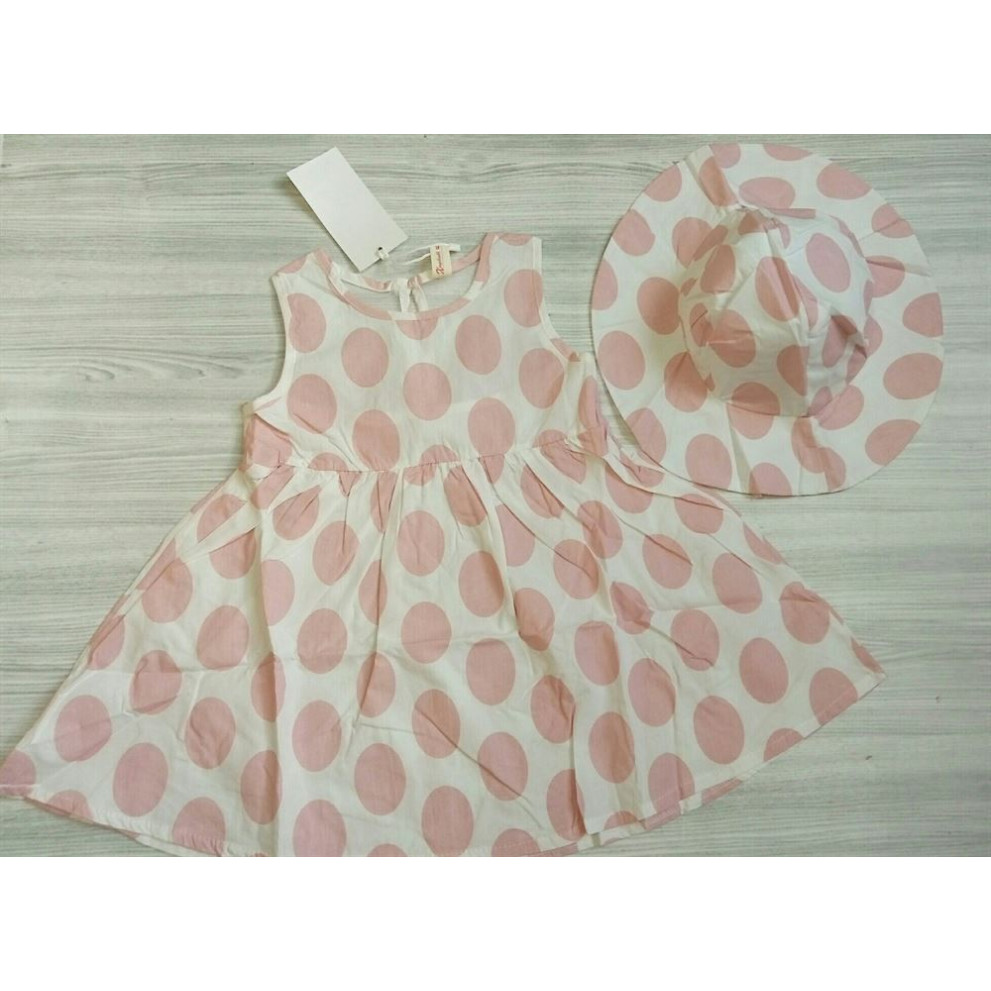 Сукня горох рожева 3242