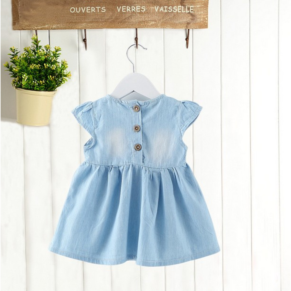 Сукня на літо білий бантик 1292