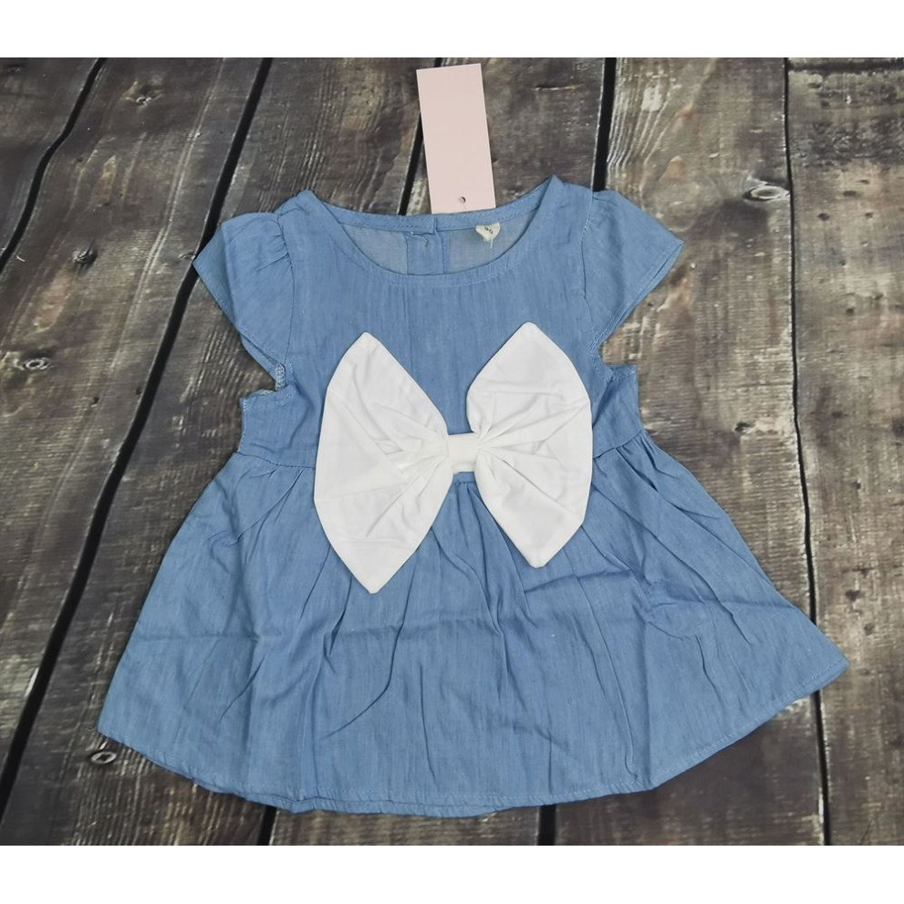 Сукня на літо білий бантик 1292