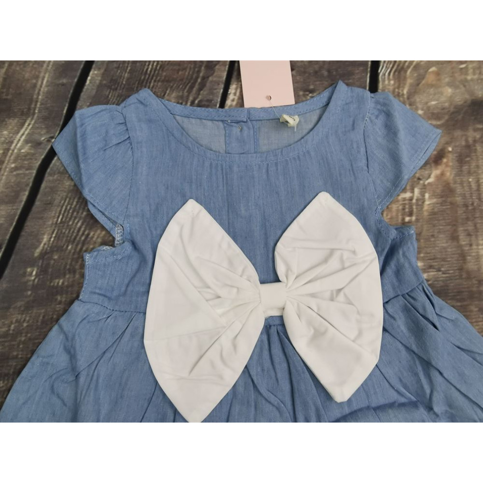 Сукня на літо білий бантик 1292