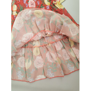 Сукня на літо для дівчинки червона 10060