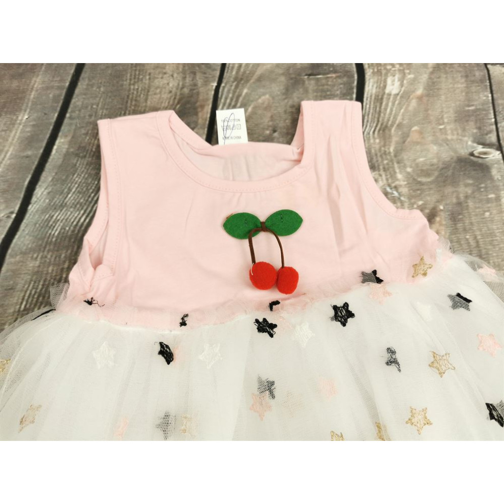 Сукня на літо рожевий верх 1204