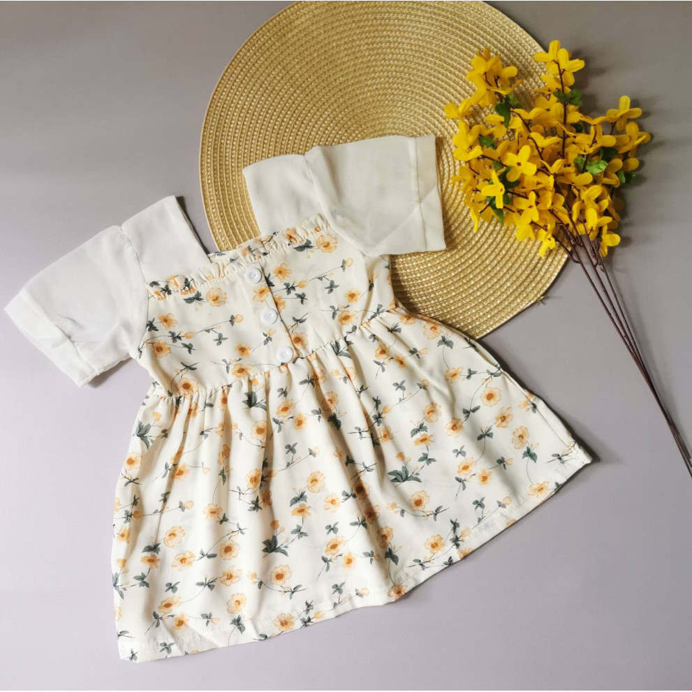 Сукня на літо жовта 2084