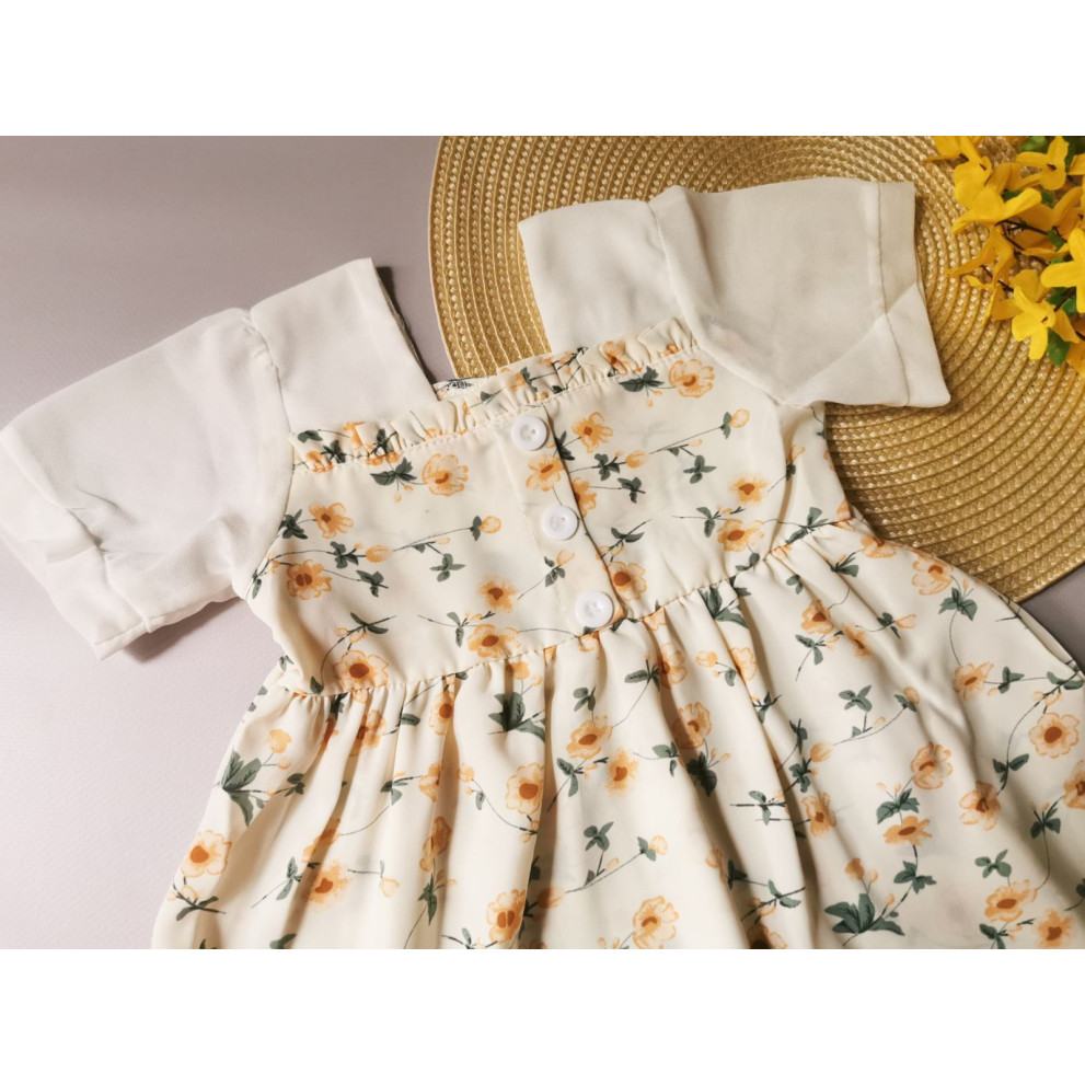 Сукня на літо жовта 2084