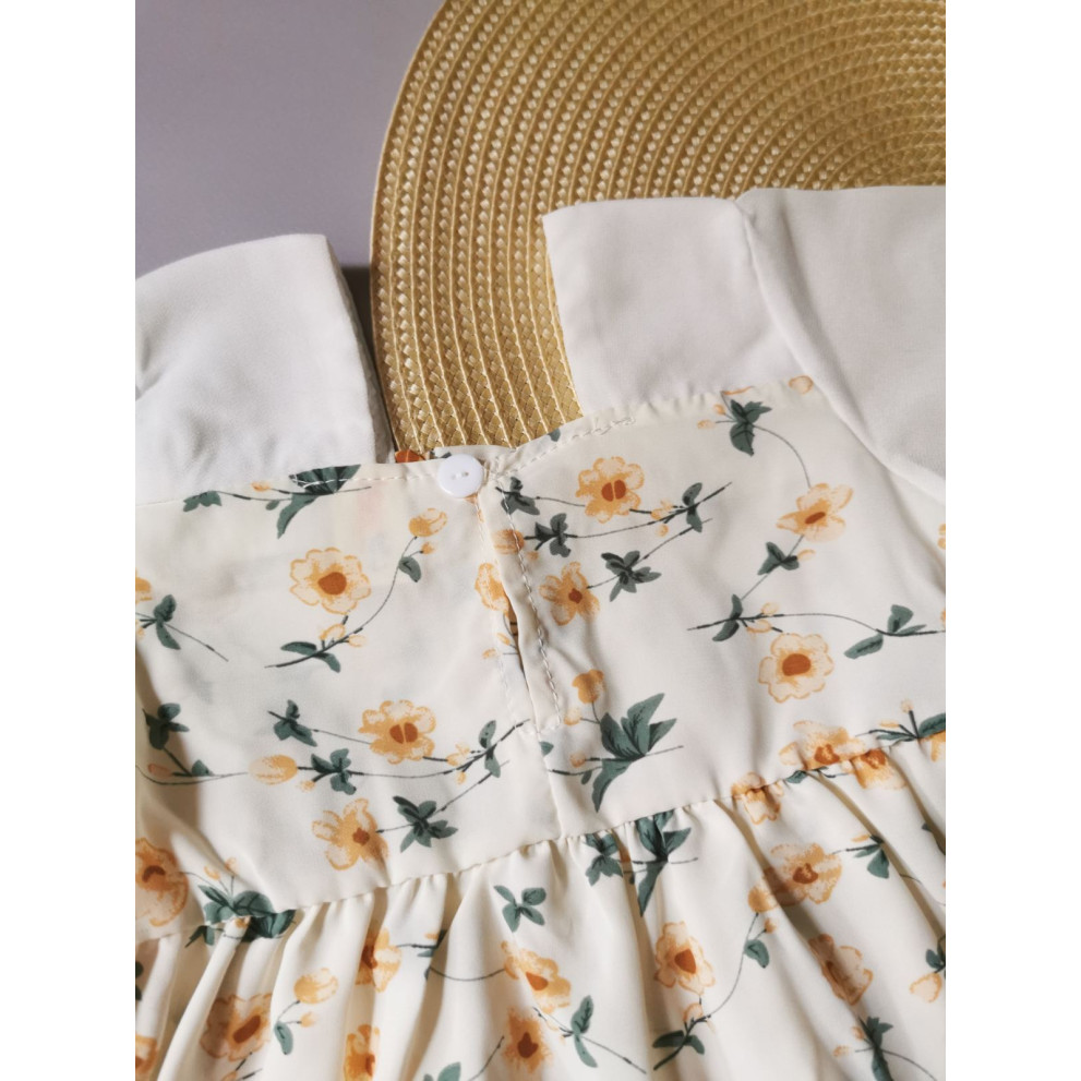 Сукня на літо жовта 2084