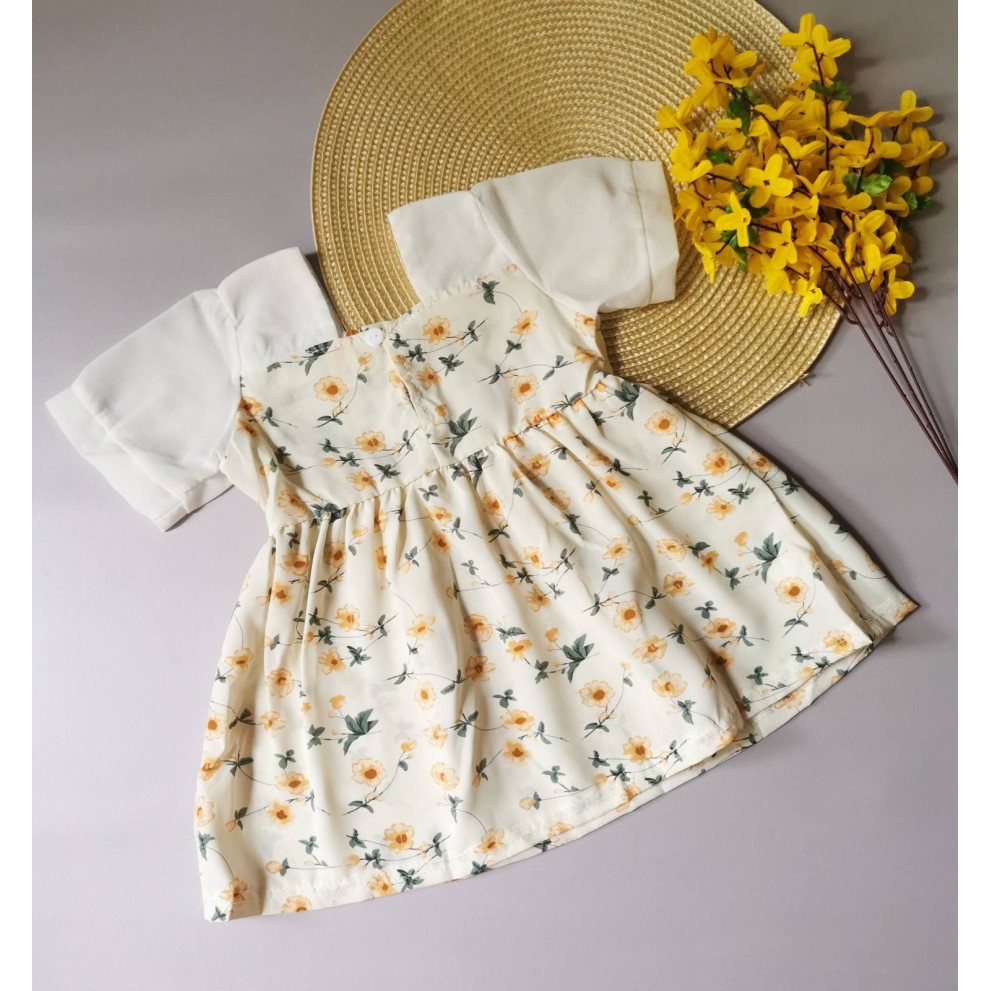 Сукня на літо жовта 2084