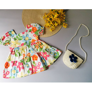 Сукня з сумкою для дівчинки на літо 10000