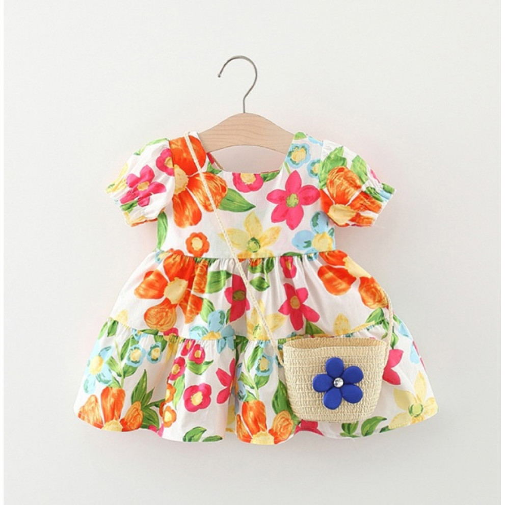 Сукня з сумкою для дівчинки на літо 10000