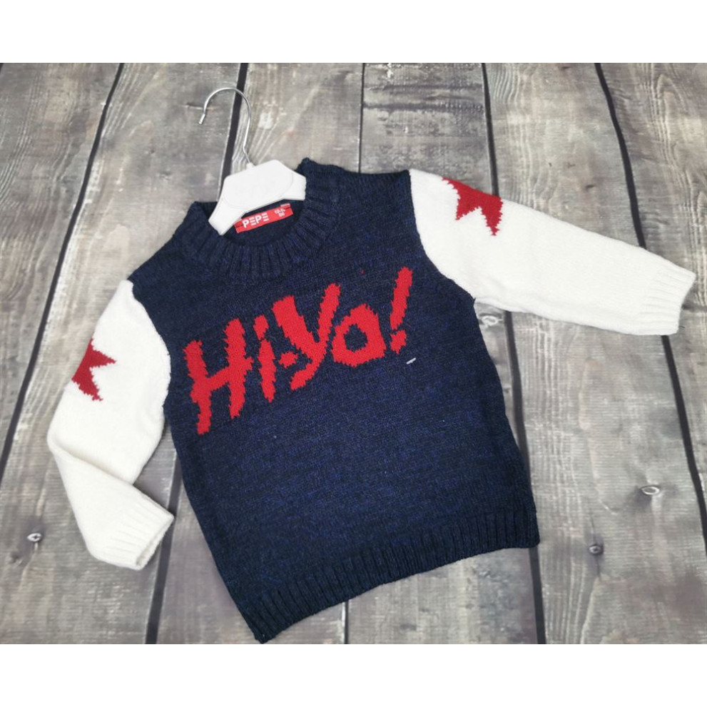 Светрик для хлопчика Hi-Yo! темно-синій 1530