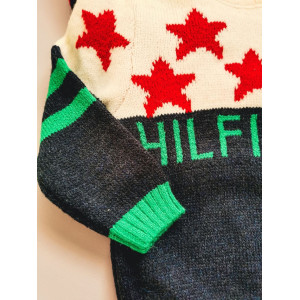 Светрик для хлопчика Hilfiger темно-синій низ 1526