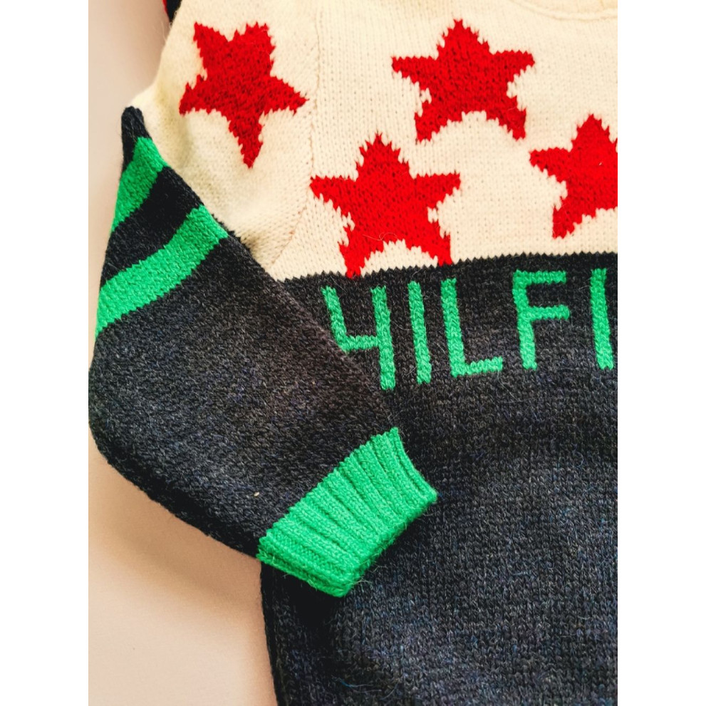 Светрик для хлопчика Hilfiger темно-синій низ 1526