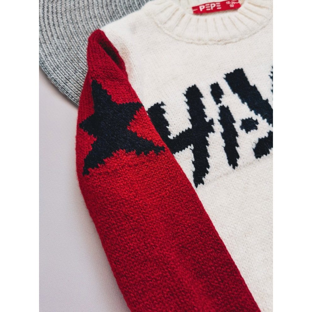 Светрик для хлопчика Hi-Yo! білий 1529