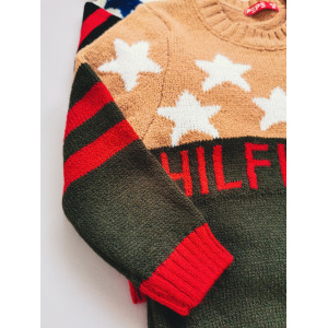 Светрик для хлопчика Hilfiger зелений низ 1523