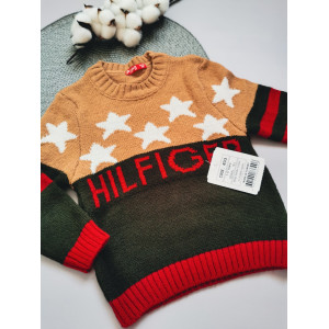 Светрик для хлопчика Hilfiger зелений низ 1523