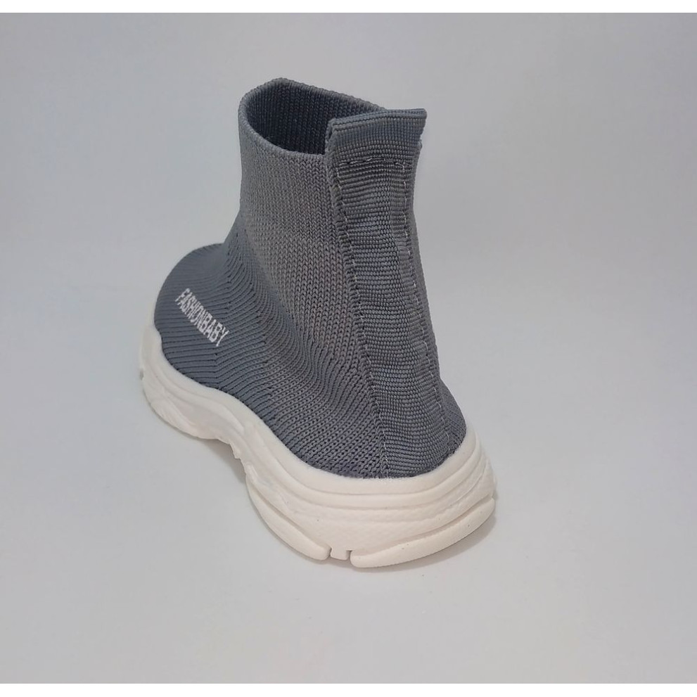 Текстильні кросівки FashionBaby сірі 20459