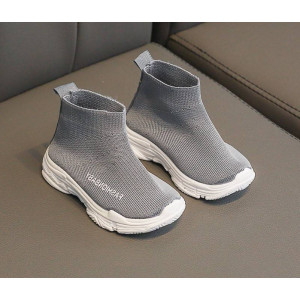 Текстильні кросівки FashionBaby сірі 20459