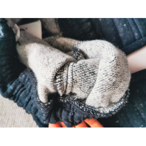 Теплі спортивні штани темно-сині 30127