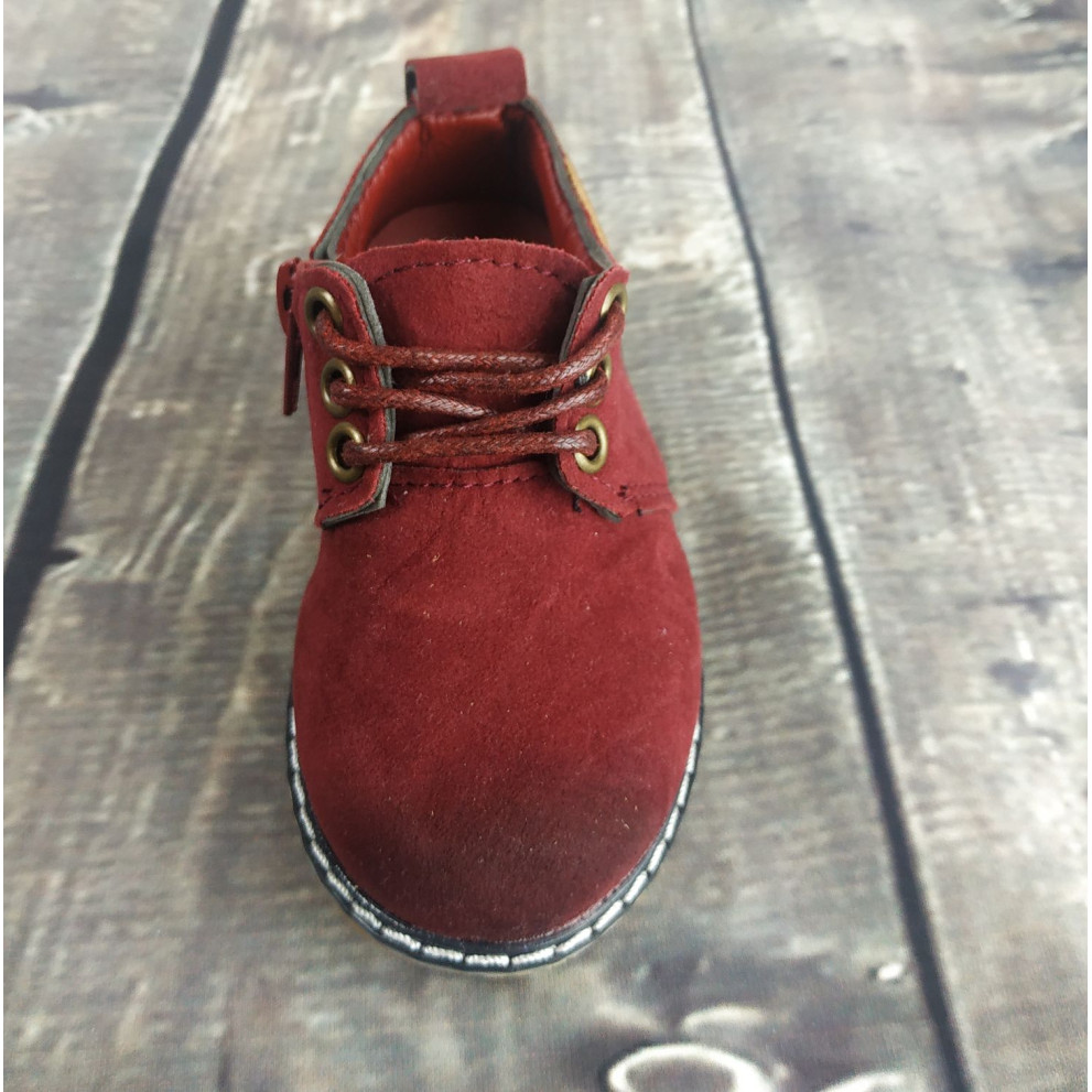 Туфлі дитячі еко-замша WSX бордові