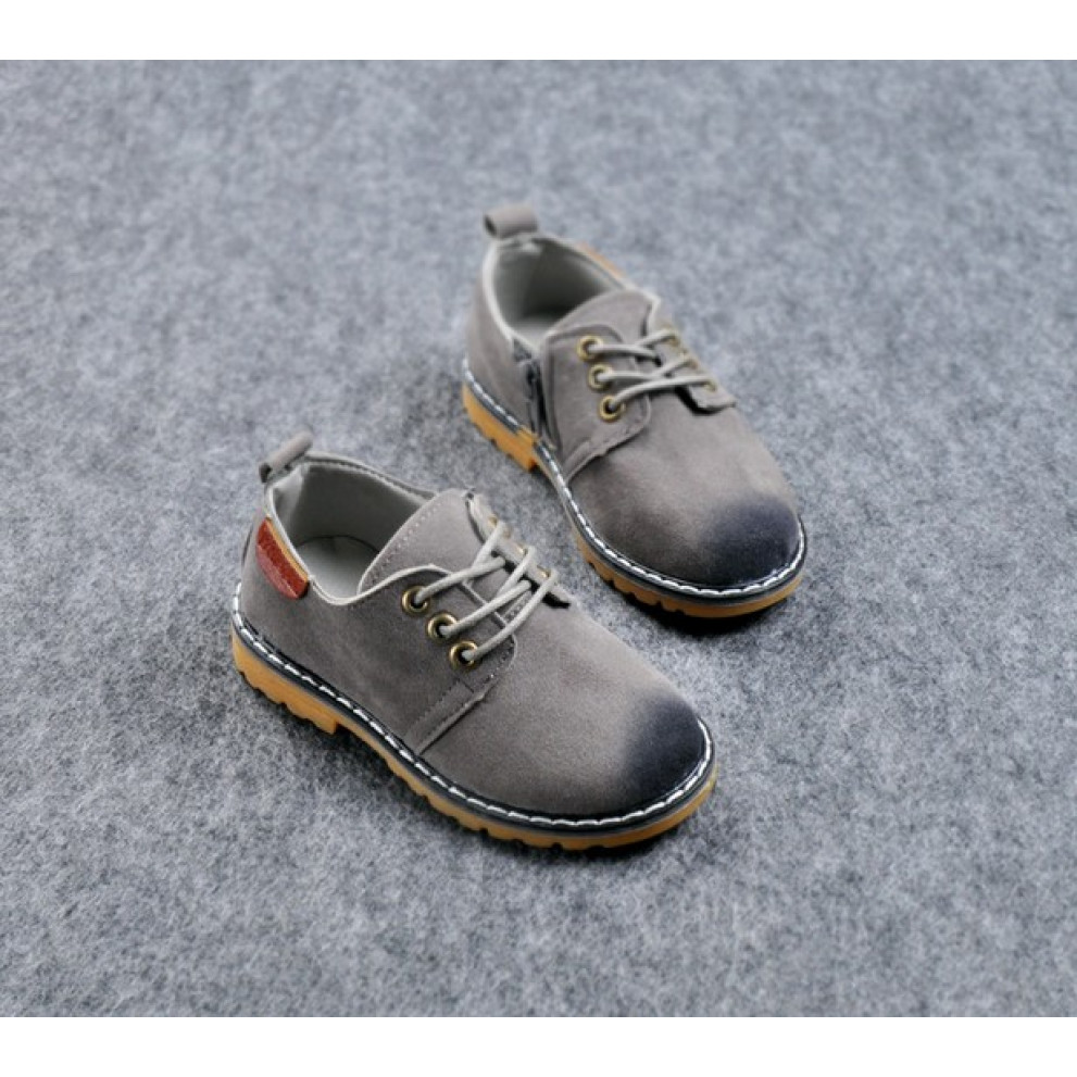 Туфлі дитячі еко-замша WSX сірі