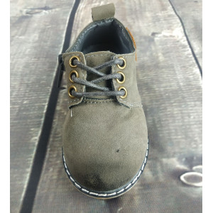 Туфлі дитячі еко-замша WSX сірі