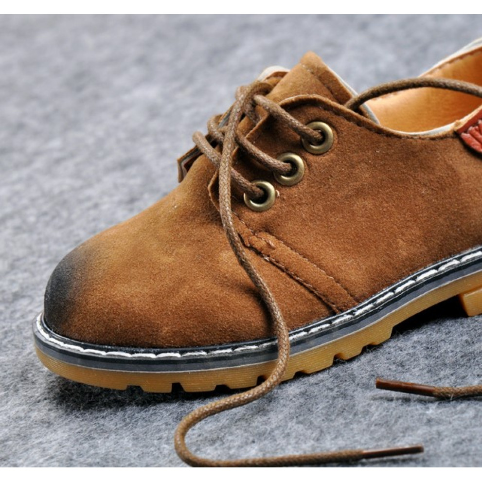 Туфлі дитячі еко-замша WSX коричневі