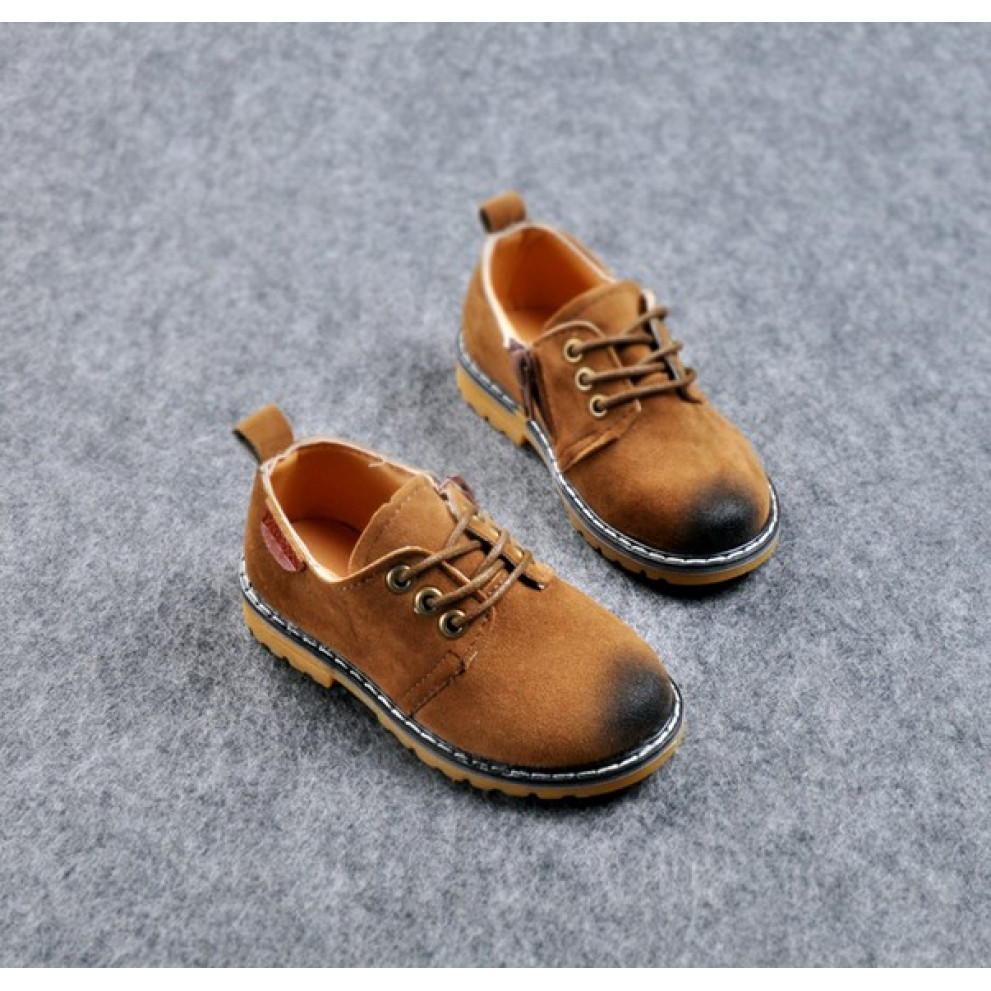 Туфлі дитячі еко-замша WSX коричневі