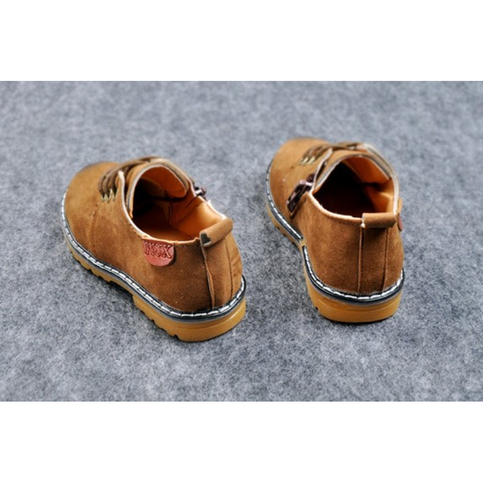 Туфлі дитячі еко-замша WSX коричневі