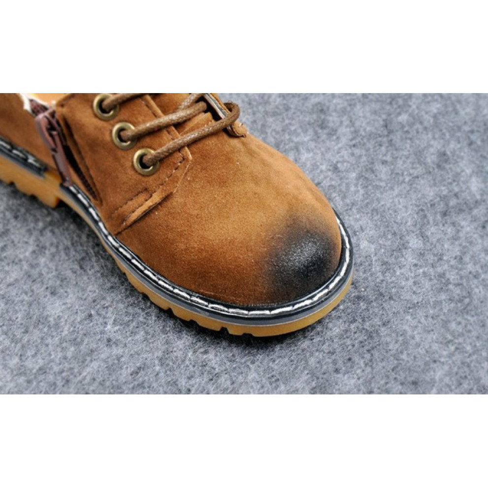 Туфлі дитячі еко-замша WSX коричневі